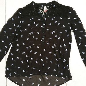 Skull Blouse